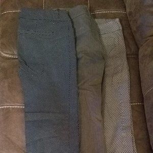 3 Pair Lot of Old Navy Pixie Pants, Size 4